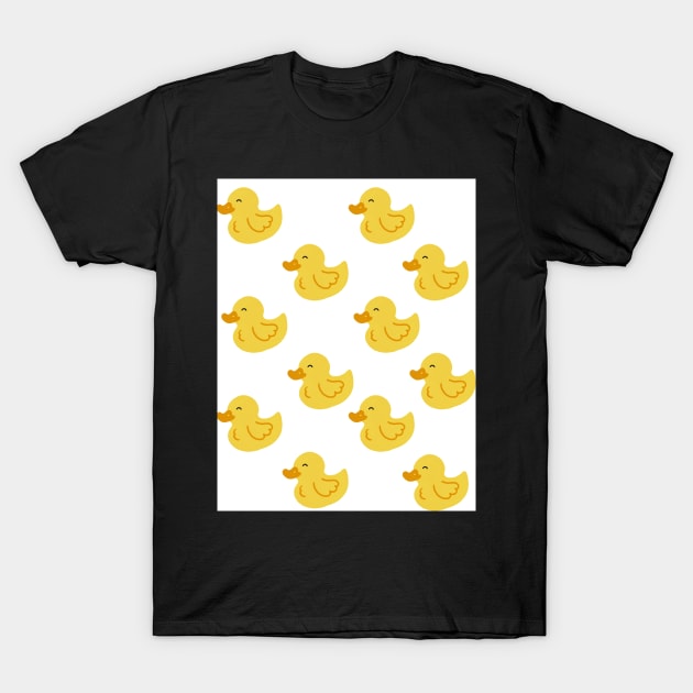 Yellow Duck T-Shirt by Noras-Designs